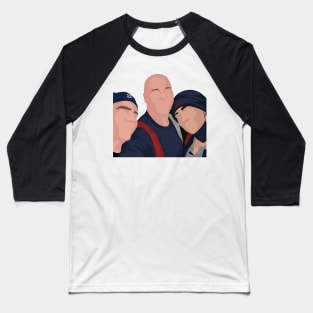 Stella, Tony & Capp | Chicago Fire Baseball T-Shirt